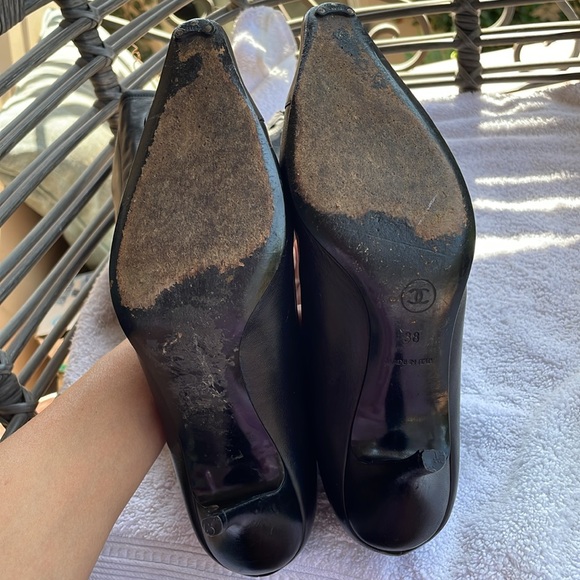 CHANEL black soft leather boots - Picture 15 of 17